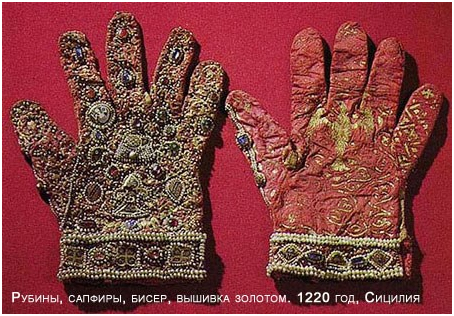  История возникновения бисера - древние украшения драгоценными камнями на одежде 