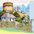 Схема для вышивания бисером КАРТИНЫ БИСЕРОМ "Крепость Украины"