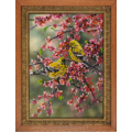 Набор для вышивания бисером МЕГАРУК "Весенняя сакура"