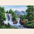 Набор для вышивания бисером МАГИЯ КАНВЫ "Водопад в горах"