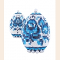 Набор для бисероплетения РИОЛИС Яйцо пасхальное "Гжель"