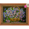 Набор для вышивания бисером МЕГАРУК "Улетный букет"