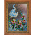 Набор для вышивания бисером МЕГАРУК "Журавли"