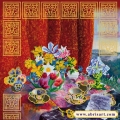 Схема для вышивания бисером АБРИС АРТ "Восточный натюрморт"