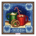 Алмазная вышивка камнями АЛМАЗНАЯ ЖИВОПИСЬ "Пожелание любви"
