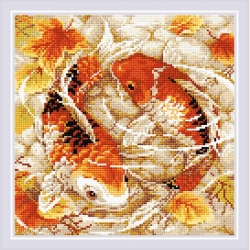 Мозаичная картина РИОЛИС "Карпы", арт. АМ0055