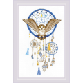 Набор для вышивания нитками РИОЛИС "Совиные сны"