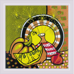 Набор для вышивания нитками РИОЛИС "Спелая тыква. Гладь" СС-0087РТ, Риолис, Картины