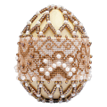 Набор для бисероплетения РИОЛИС Яйцо пасхальное "Капучино"