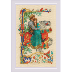 Набор для вышивания нитками РИОЛИС "Баллада о любви", арт. СС-1924 Риолис, Картины