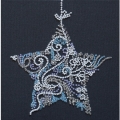 Набор для вышивания бисером АБРИС АРТ "Кружевная звезда"
