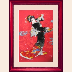 Набор для вышивания бисером BUTTERFLY "Осенний танец"