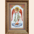 Набор для вышивания нитками ЧАРИВНА МИТЬ "Икона Ангел Хранитель"