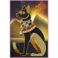 Набор для вышивания бисером КАРТИНЫ БИСЕРОМ "Египетская богиня Баст"