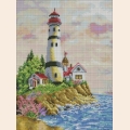Алмазная мозаика ПАУТИНКА "Маяк"