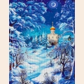 Набор для вышивания бисером А.ТОКАРЕВА "Рождественская ночь"