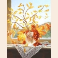 Схема для вышивания бисером МАТРЕНИН ПОСАД 37х49 "Аромат осени"