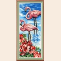 Набор для вышивания бисером МП СТУДИЯ  "Фламинго" 