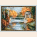 Набор для вышивания нитками РИОЛИС "Осенний парк"