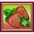 Набор для вышивания с магнитом АБРИС АРТ "Клубничка"