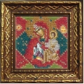 Набор для вышивания бисером ВЫШИВАЛЬНАЯ МОЗАЙКА "Икона БМ Неопалимая купина"