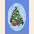 Набор для вышивания бисером ВЫШИВАЛЬНАЯ МОЗАЙКА "Новый год.Елка"