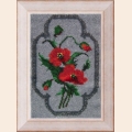 Набор для вышивания бисером ВЫШИВАЛЬНАЯ МОЗАЙКА "Алые маки"