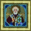 Набор для вышивания бисером ВЫШИВАЛЬНАЯ МОЗАЙКА "Св.Николай Чудотворец"