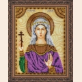 Набор для вышивания бисером АБРИС АРТ  "Св.Клавдия"