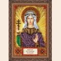 Набор для вышивания бисером АБРИС АРТ  "Св.Клавдия" 