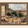 Набор для вышивания нитками РИОЛИС "Площадь Троицы. Париж" по мотивам картины Пьера Огюста Ренуара