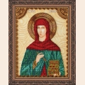 Набор для вышивания бисером АБРИС АРТ "Св.Зинаида"
