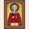 Набор для вышивания бисером АБРИС АРТ "Святая Зоя"