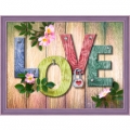 Алмазная вышивка камнями  АЛМАЗНАЯ ЖИВОПИСЬ "Любовь"