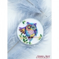 Набор для вышивания бисером АБРИС АРТ "Доброе утро" (магнит)