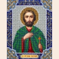 Набор для вышивания бисером ПАУТИНКА "Святой Анатолий" 
