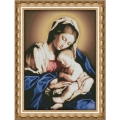 Набор для вышивания нитками Olanta "Мадонна с младенцем"