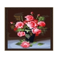 Раскраска по номерам COLOR KIT «Букет роз» 