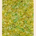 Бисер Чехия "GAMMA" TWIN MIX 2.5 x 5 мм 25 г 1-й сорт, №13 желто-зеленый/ прозрач.