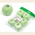 Набор ниток Ирис для вязания "Нильский зеленый" (100% хлопок) 6х25г/150м, С-Пб