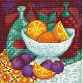 Мозаичная картина РИОЛИС "Апельсины"