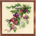 Набор для вышивания нитками РИОЛИС "Ветка сливы"