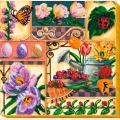 Набор для вышивания бисером АБРИС АРТ "Весенние сокровища" 