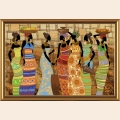 Набор для вышивания бисером НОВА СЛОБОДА "Африканские красавицы"