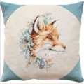 Набор для вышивания крестом Luca-S "подушка Лиса"