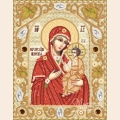 Набор для вышивания бисером МАРИЧКА "Иверская икона Божией Матери"