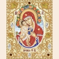 Набор для вышивания бисером МАРИЧКА "Жировицкая икона Божией Матери"