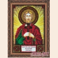 Набор для вышивания бисером АБРИС АРТ "Святой Назарий (Назар)" 