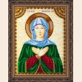 Набор для вышивания бисером АБРИС АРТ "Св.Лия" 