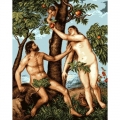 Набор для вышивания нитками GOBLENSET "Адам и Ева"